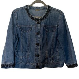 Embellished Denim Jacket